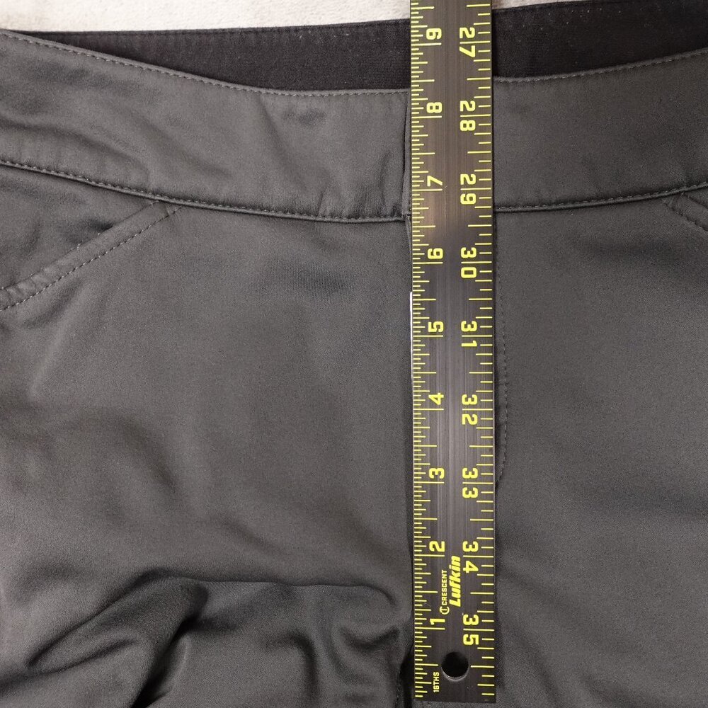 Lucy pants bootcut fleece activewear women's 2 dark gray drawstring waist - Picture 4 of 11